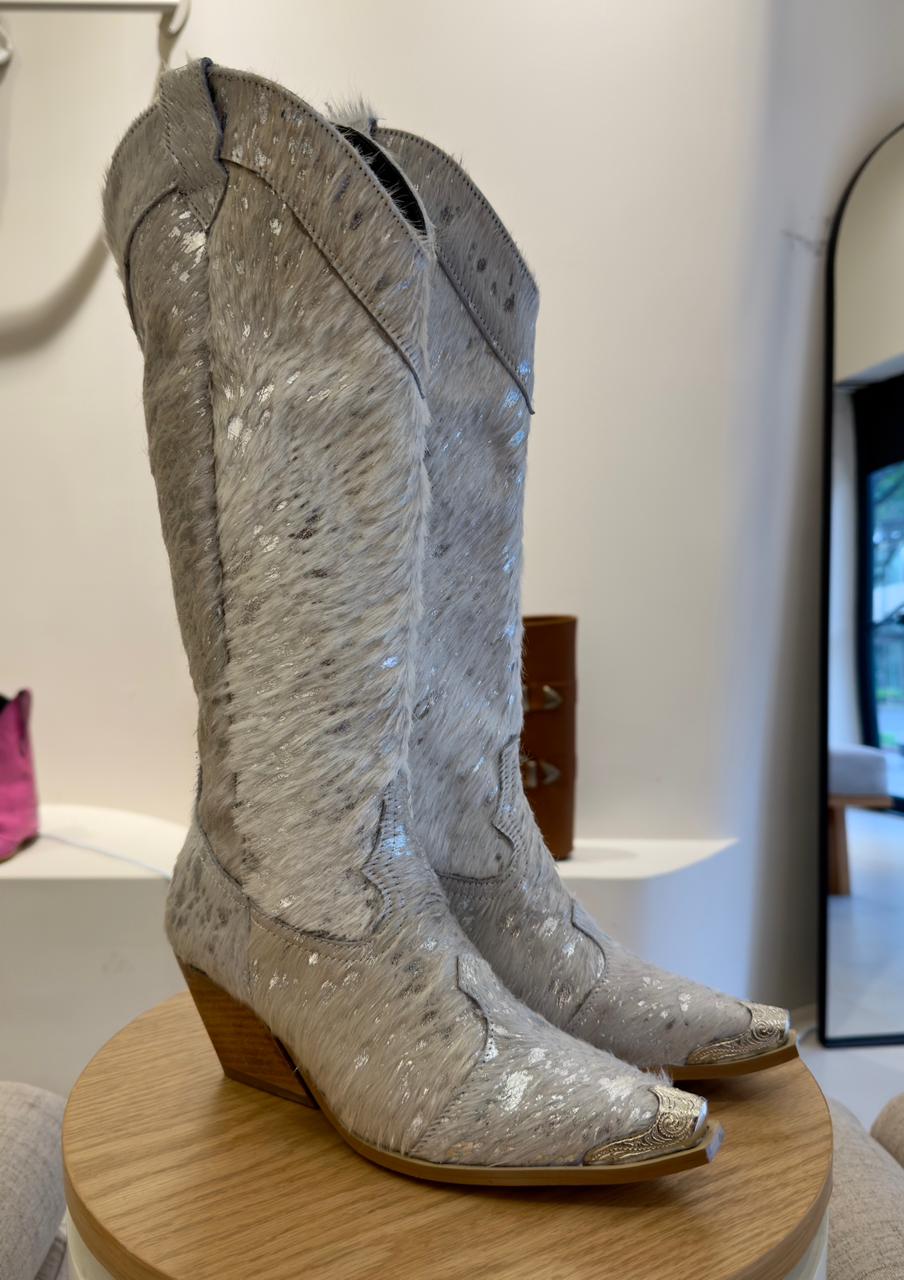 Aitana Blanco Salpicado Plata