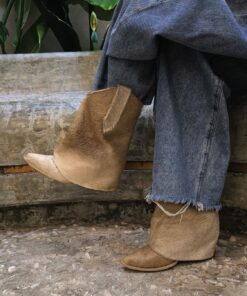 Zazil Piel Genuina Pelo Vaca Natural